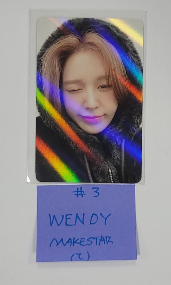 Red Velvet  "Chill Kill" - Apple Music Fansign, Makestar Pre-Order Benefit Photocard [23.12.07] - HALLYUSUPERSTORE