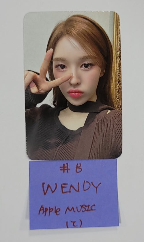 Red Velvet  "Chill Kill" - Apple Music Fansign, Makestar Pre-Order Benefit Photocard [23.12.07] - HALLYUSUPERSTORE