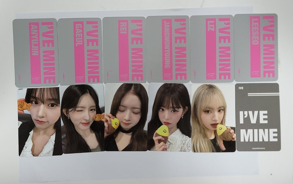 IVE "I'VE MINE" 1st EP - [MMT, Soundwave] Fansign Event Photocard [23.12.07] - HALLYUSUPERSTORE