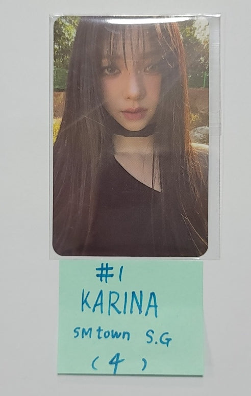 Aespa "Drama" 4th Mini - SM Town Special Gift Event Photocard [23.12.07] - HALLYUSUPERSTORE