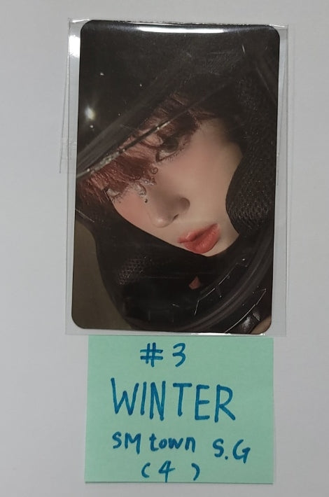 Aespa "Drama" 4th Mini - SM Town Special Gift Event Photocard [23.12.07] - HALLYUSUPERSTORE