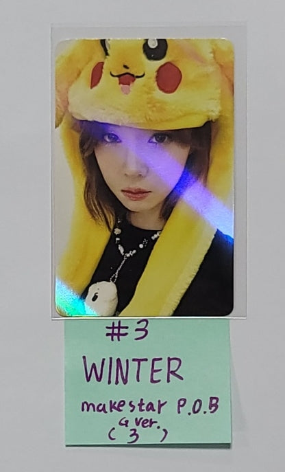 Aespa "Drama" 4th Mini - [Makestar, Interasia] Pre-Order Benefit Photocard [23.12.07] - HALLYUSUPERSTORE