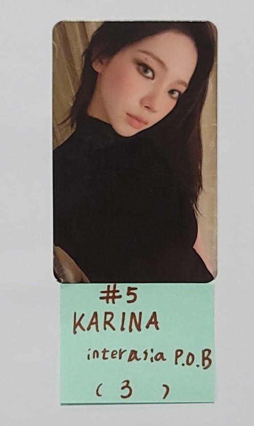 Aespa "Drama" 4th Mini - [Makestar, Interasia] Pre-Order Benefit Photocard [23.12.07] - HALLYUSUPERSTORE