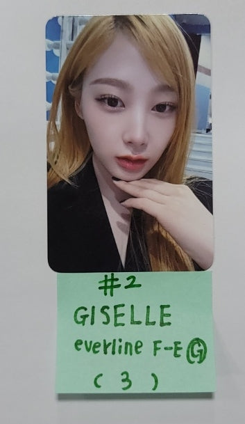 Aespa "Drama" 4th Mini - [Everline, Smtown] Fansign Event Photocard [23.12.07] - HALLYUSUPERSTORE