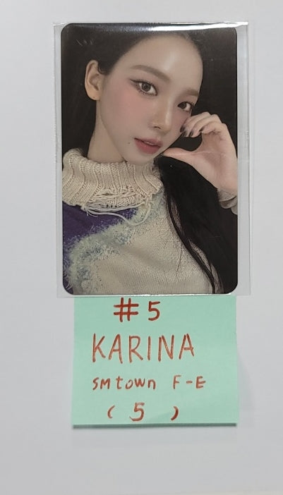 Aespa "Drama" 4th Mini - [Everline, Smtown] Fansign Event Photocard [23.12.07] - HALLYUSUPERSTORE