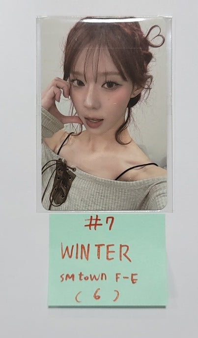 Aespa "Drama" 4th Mini - [Everline, Smtown] Fansign Event Photocard [23.12.07] - HALLYUSUPERSTORE