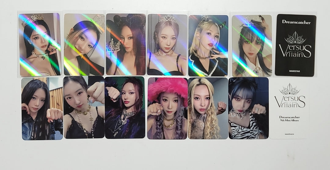 Dreamcatcher "VillainS" - Makestar (Poca Album Ver.) &amp; Soundwave Fansign Event Photocard [Restocked] [23.12.07] - HALLYUSUPERSTORE