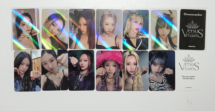 Dreamcatcher "VillainS" - Makestar (Poca Album Ver.) &amp; Soundwave Fansign Event Photocard [Restocked] [23.12.07] - HALLYUSUPERSTORE