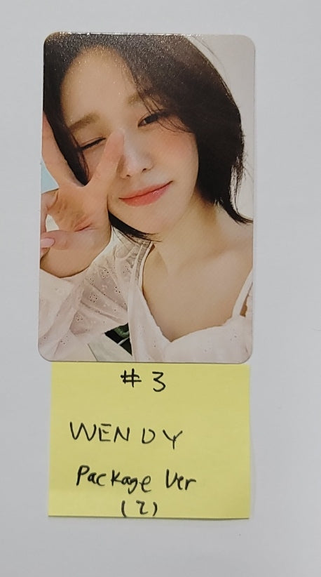 Red Velvet  "Chill Kill" - Official Photocard [Package Ver, Photobook Ver.] [23.12.07] - HALLYUSUPERSTORE