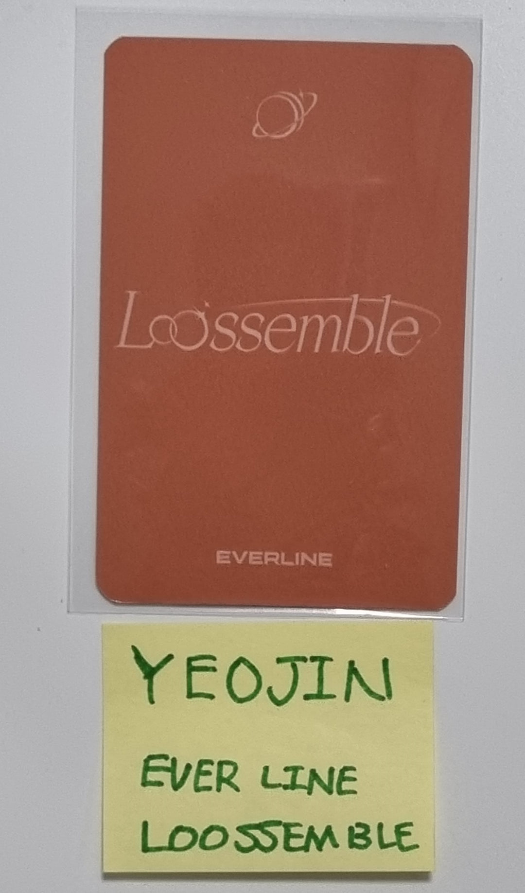 Yeojin (Of Loossemble) "Loossemble" - Hand Autographed(Signed) Photocard [23.12.07] - HALLYUSUPERSTORE
