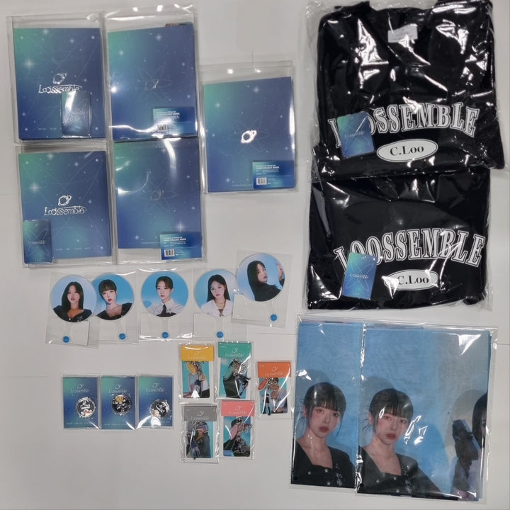 Loossemble "Loossemble" - Official MD [Acrylic Keyring, Mini Image Picket, Roulette Badge, Photocard Binder, Chiffon Fabric Poster, Sweat Shirts] [23.12.07] - HALLYUSUPERSTORE