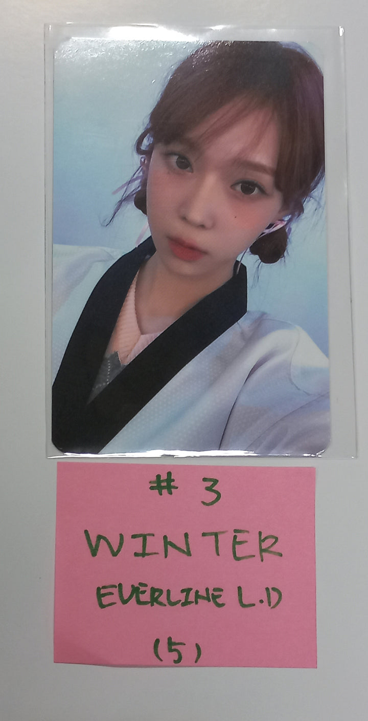 Aespa "Drama" 4th Mini - Everline Lucky Draw Event Photocard [23.12.08] - HALLYUSUPERSTORE