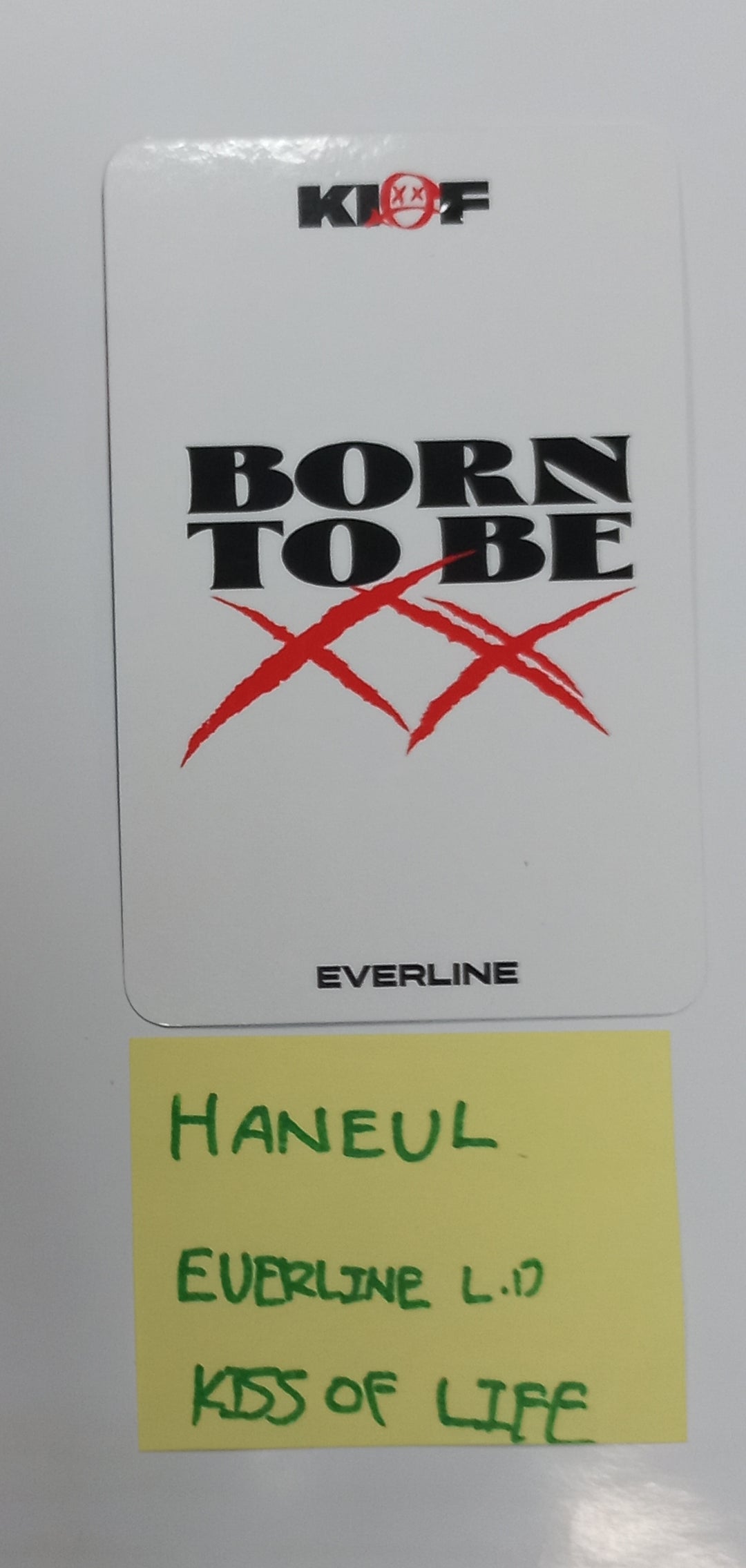 HANEUL (Of KISS OF LIFE) "KISS OF LIFE" - Hand Autographed(Signed) Photocard [23.12.08] - HALLYUSUPERSTORE