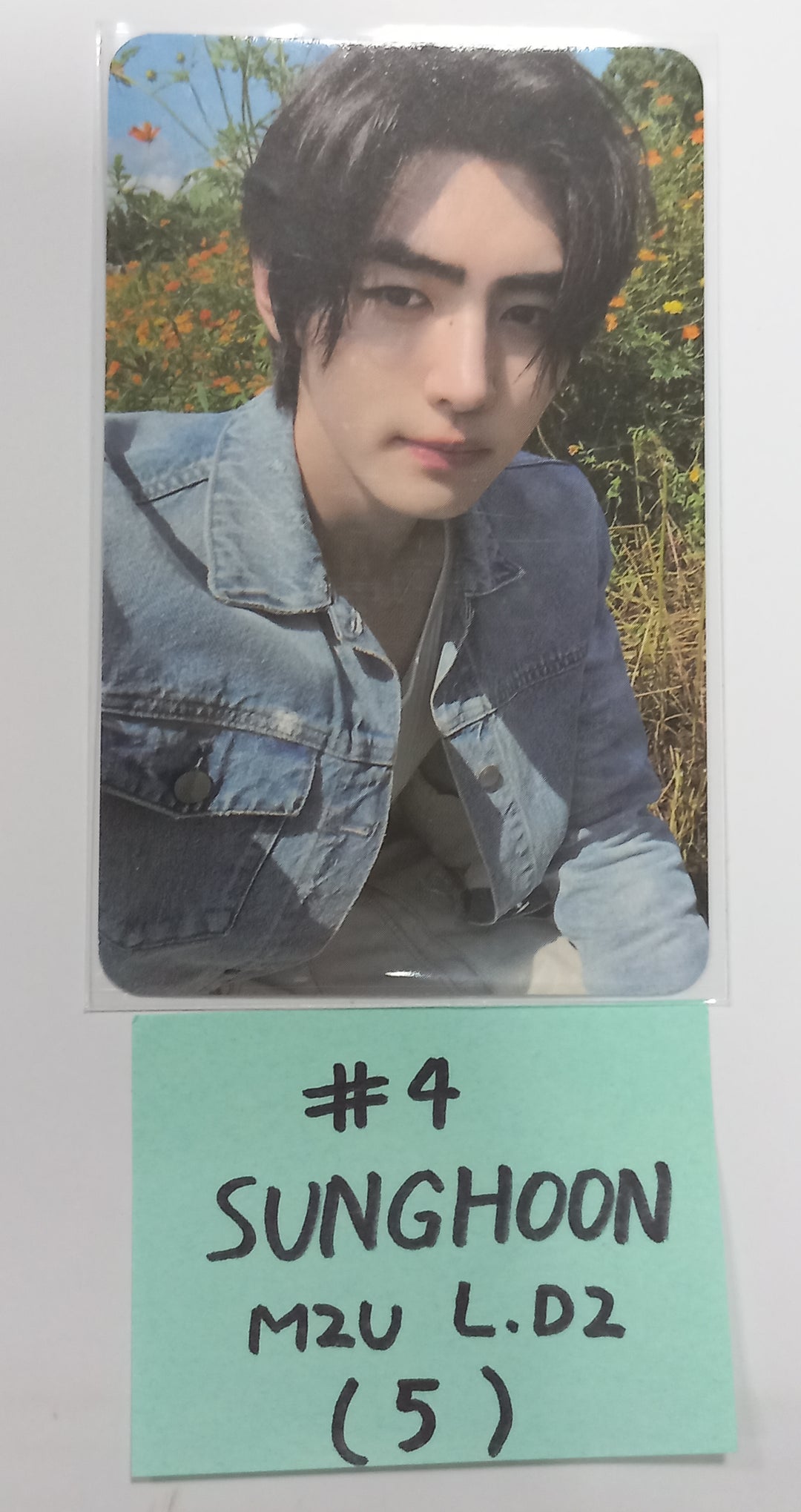 Enhypen "Orange Blood" 5th Mini - M2U Lucky Draw Event Photocard Round 2 [23.12.08] - HALLYUSUPERSTORE