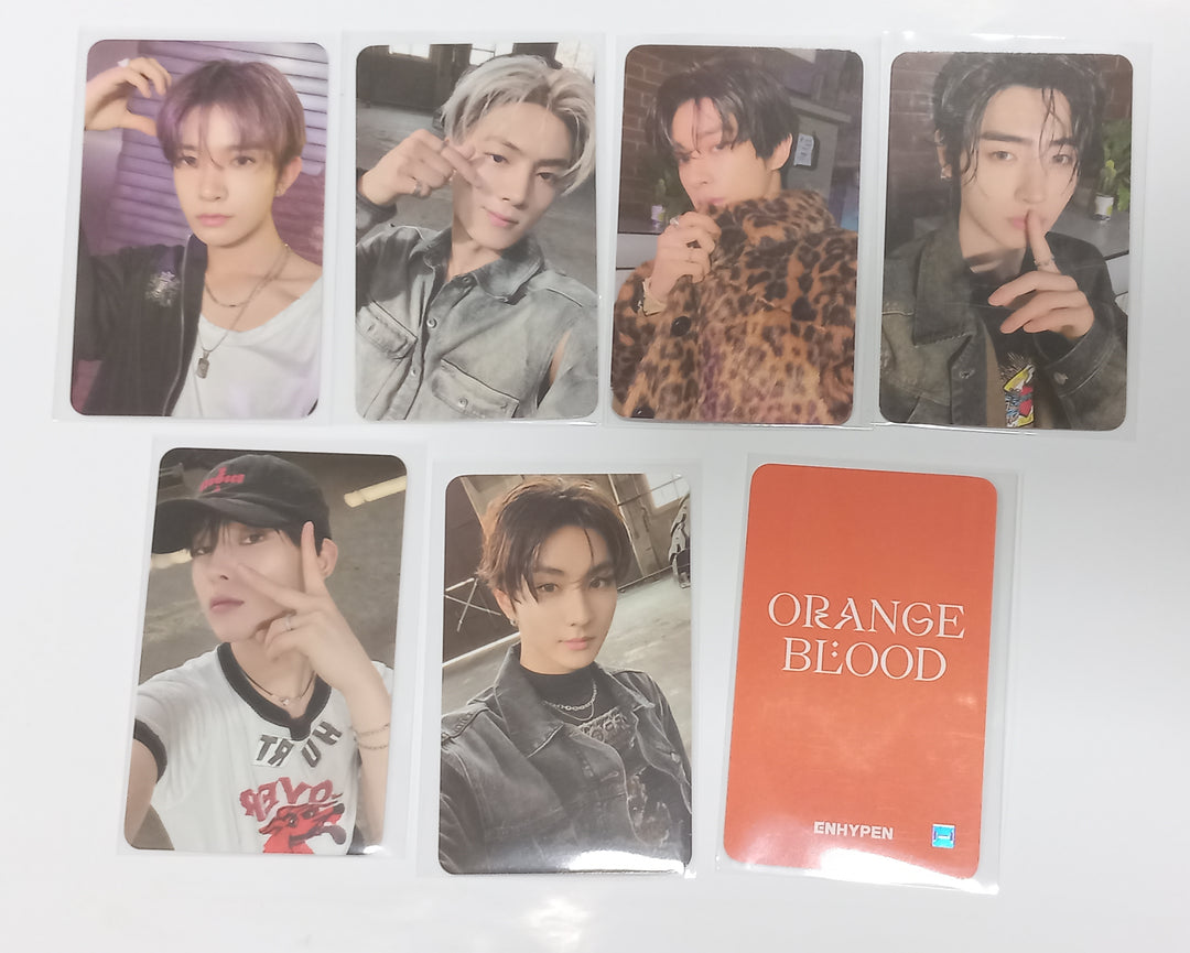 Enhypen "Orange Blood" 5th Mini - Soundwave Lucky Draw Event Photocard Round 2 [23.12.08] - HALLYUSUPERSTORE