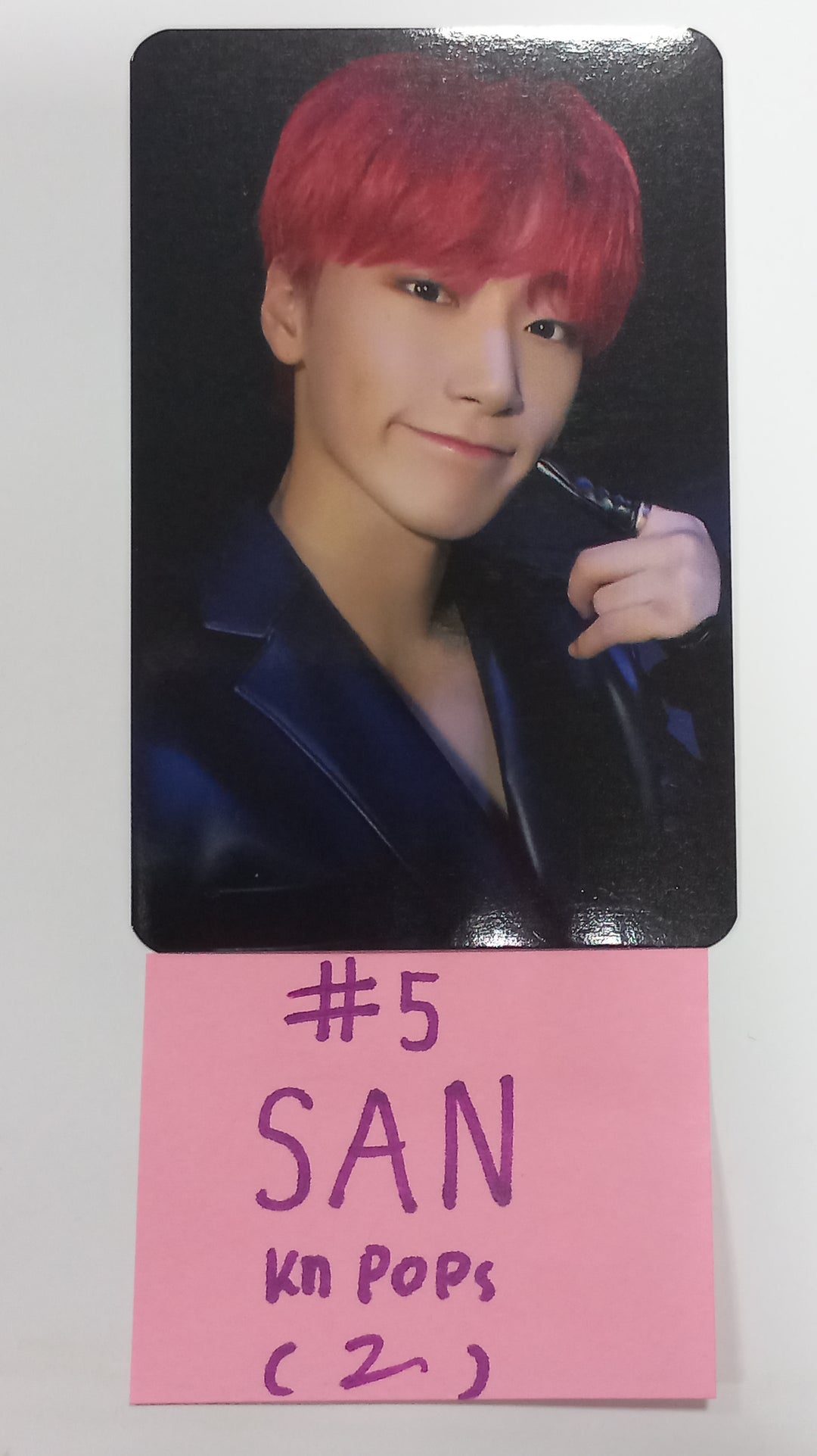 ATEEZ "THE WORLD EP.FIN : WILL" - KNPOPS Event Photocard [23.12.08] - HALLYUSUPERSTORE