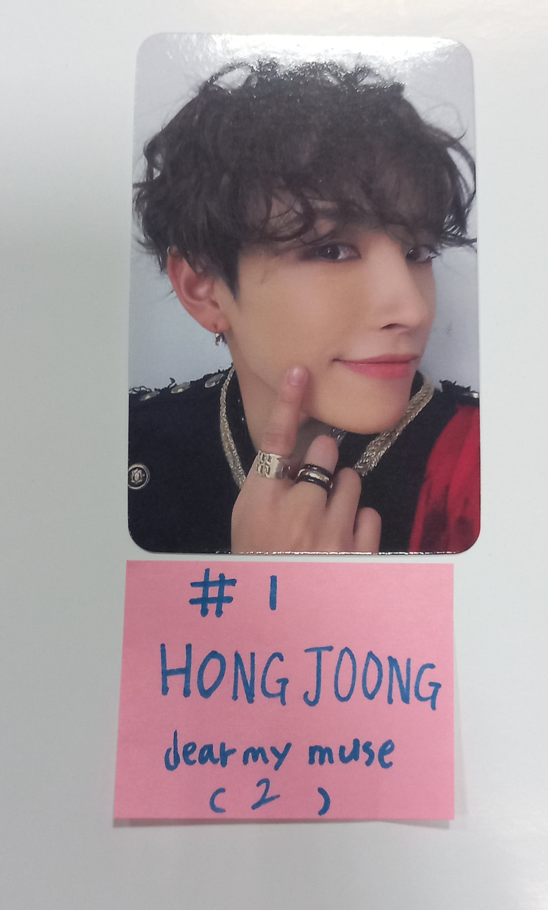 ATEEZ "THE WORLD EP.FIN : WILL" - Dear My Muse Pre-Order Benefit Photocard [23.12.08] - HALLYUSUPERSTORE