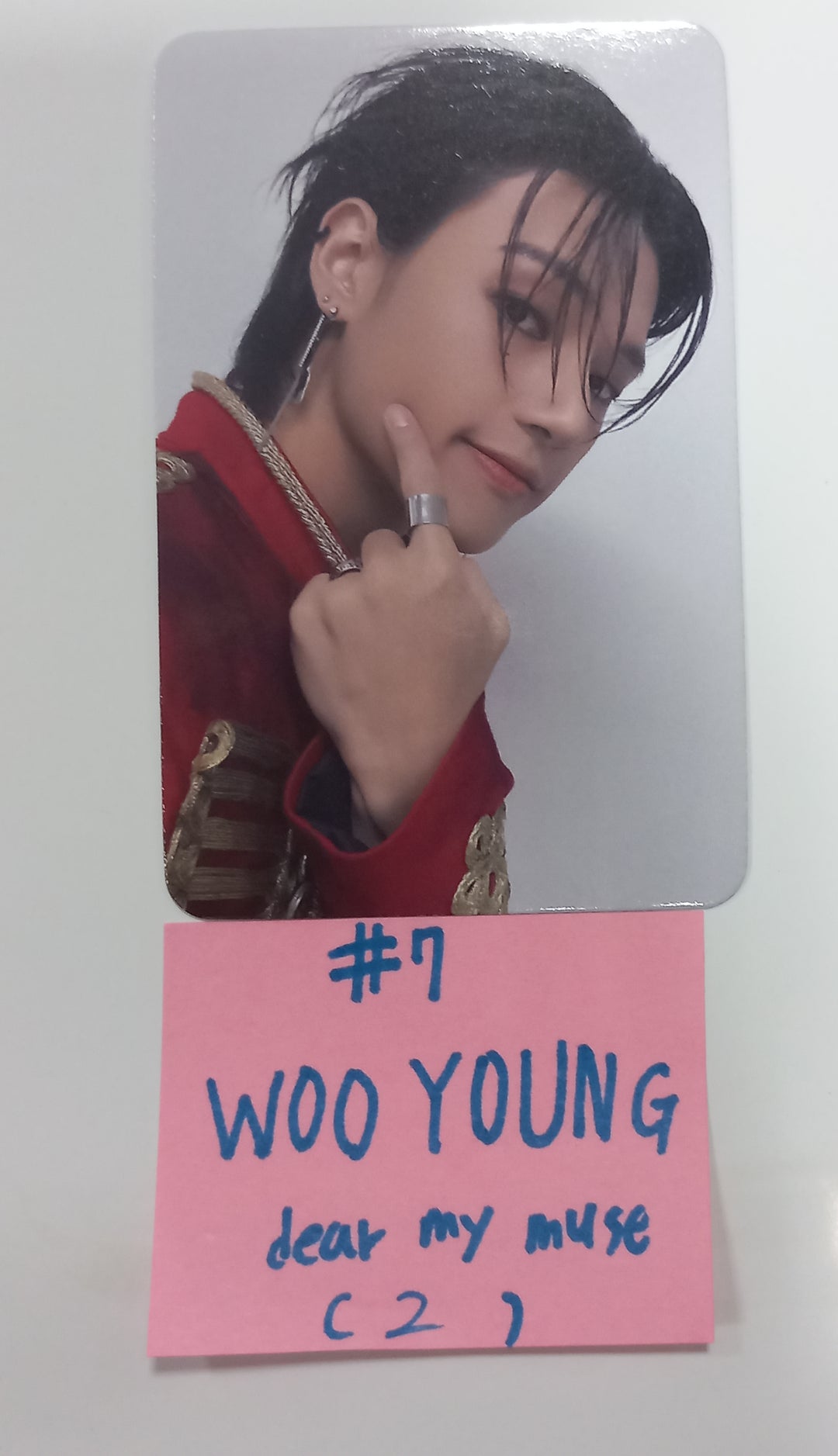 ATEEZ "THE WORLD EP.FIN : WILL" - Dear My Muse Pre-Order Benefit Photocard [23.12.08] - HALLYUSUPERSTORE