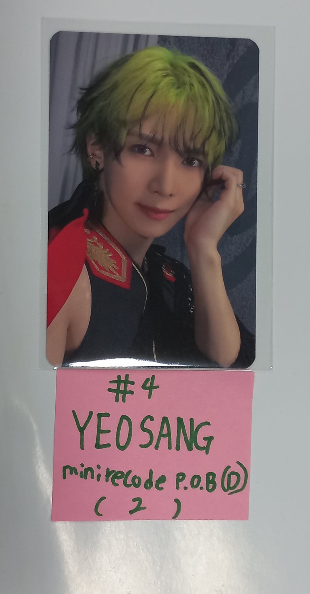 ATEEZ "THE WORLD EP.FIN : WILL" - Minirecord Pre-Order Benefit Photocard [Digipack Ver] [23.12.08] - HALLYUSUPERSTORE