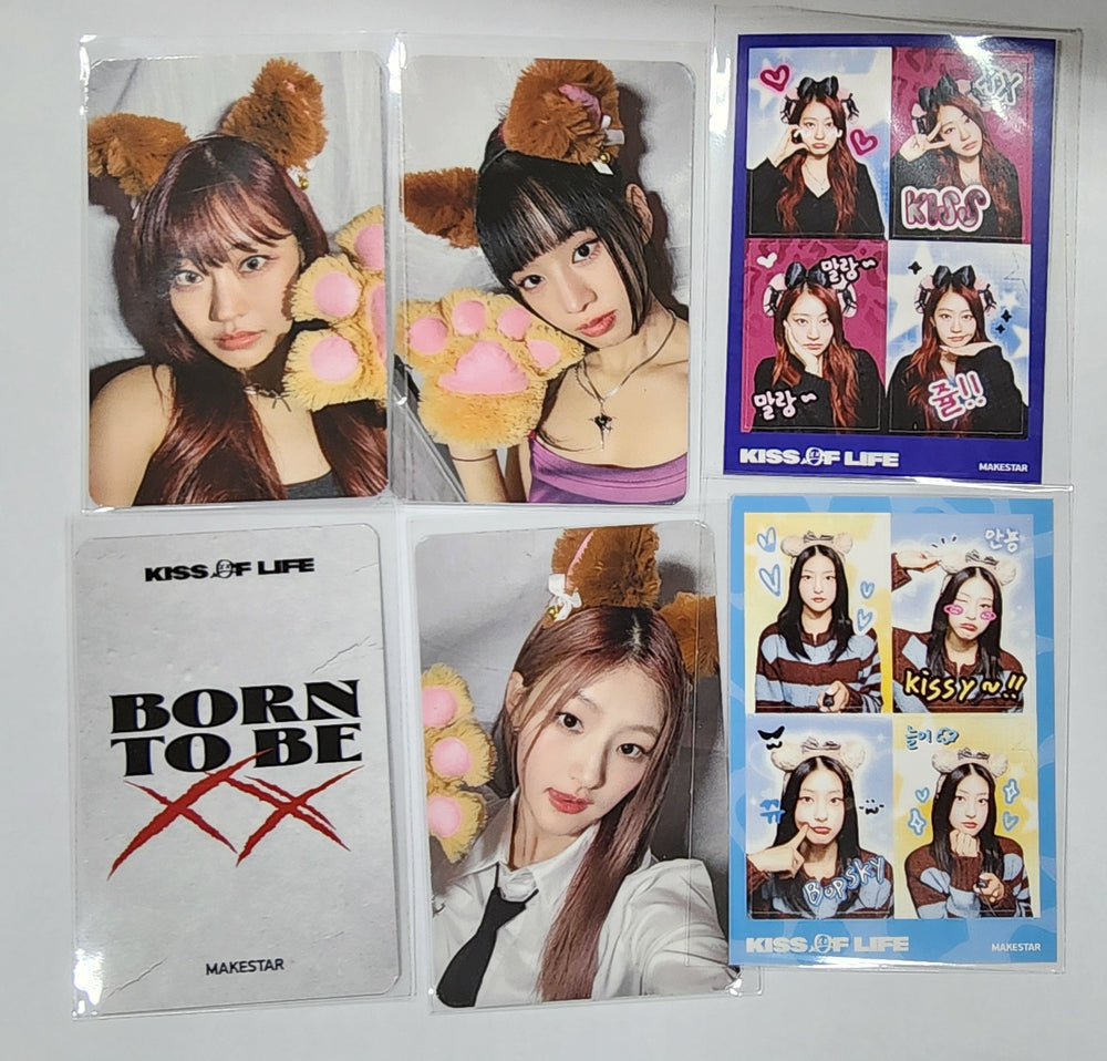 KISS OF LIFE "Born to be XX" - Makestar Fansign Event Photocard, Sticker [Poca Album] (2) [23.12.11] - HALLYUSUPERSTORE