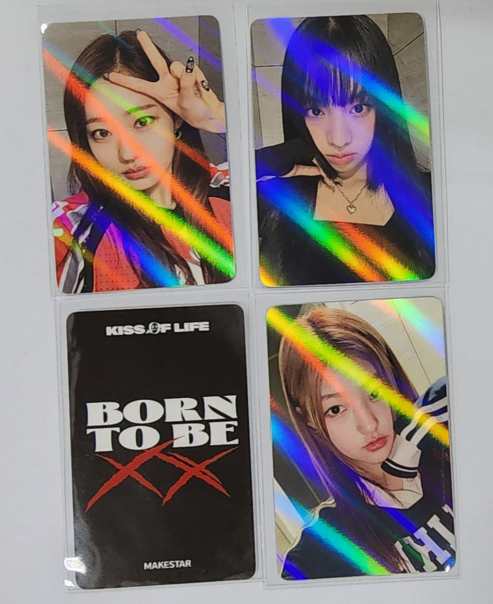 KISS OF LIFE "Born to be XX" - Makestar Pre-Order Benefit Hologram Photocard [23.12.11] - HALLYUSUPERSTORE