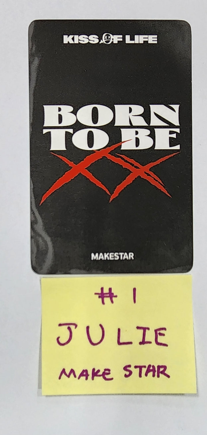 KISS OF LIFE "Born to be XX" - Hand Autographed(Signed) Hologram Photocard [23.12.11] - HALLYUSUPERSTORE
