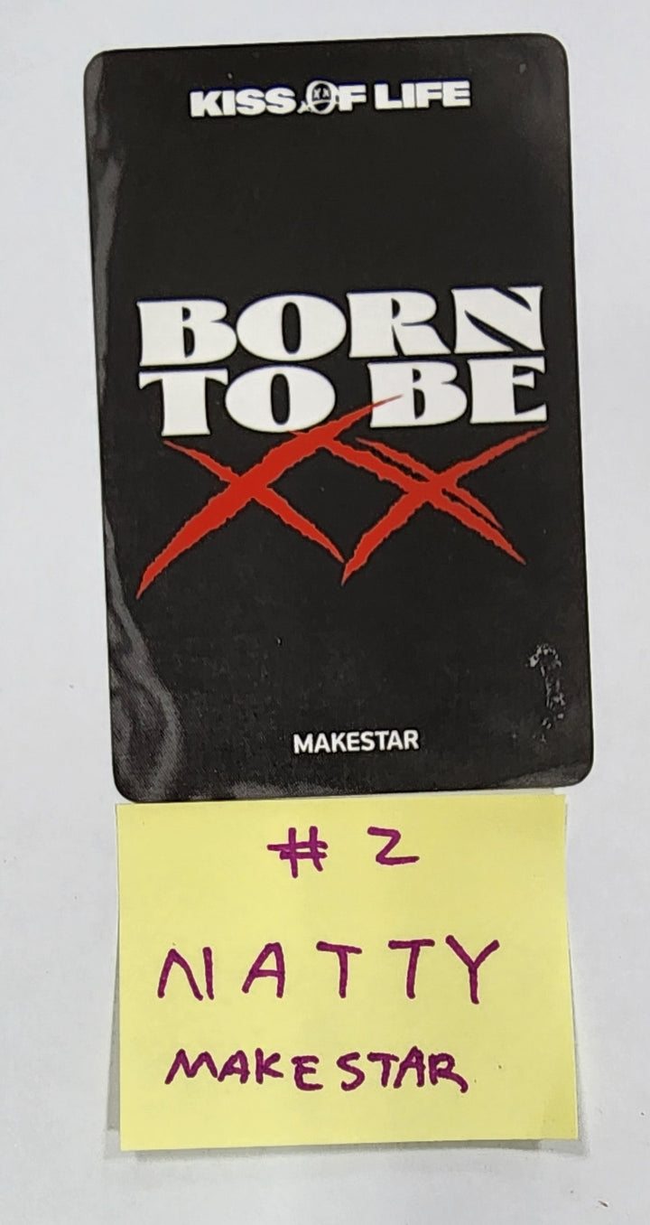 KISS OF LIFE "Born to be XX" - Hand Autographed(Signed) Hologram Photocard [23.12.11] - HALLYUSUPERSTORE