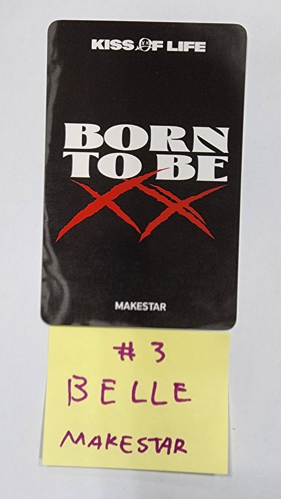 KISS OF LIFE "Born to be XX" - Hand Autographed(Signed) Hologram Photocard [23.12.11] - HALLYUSUPERSTORE