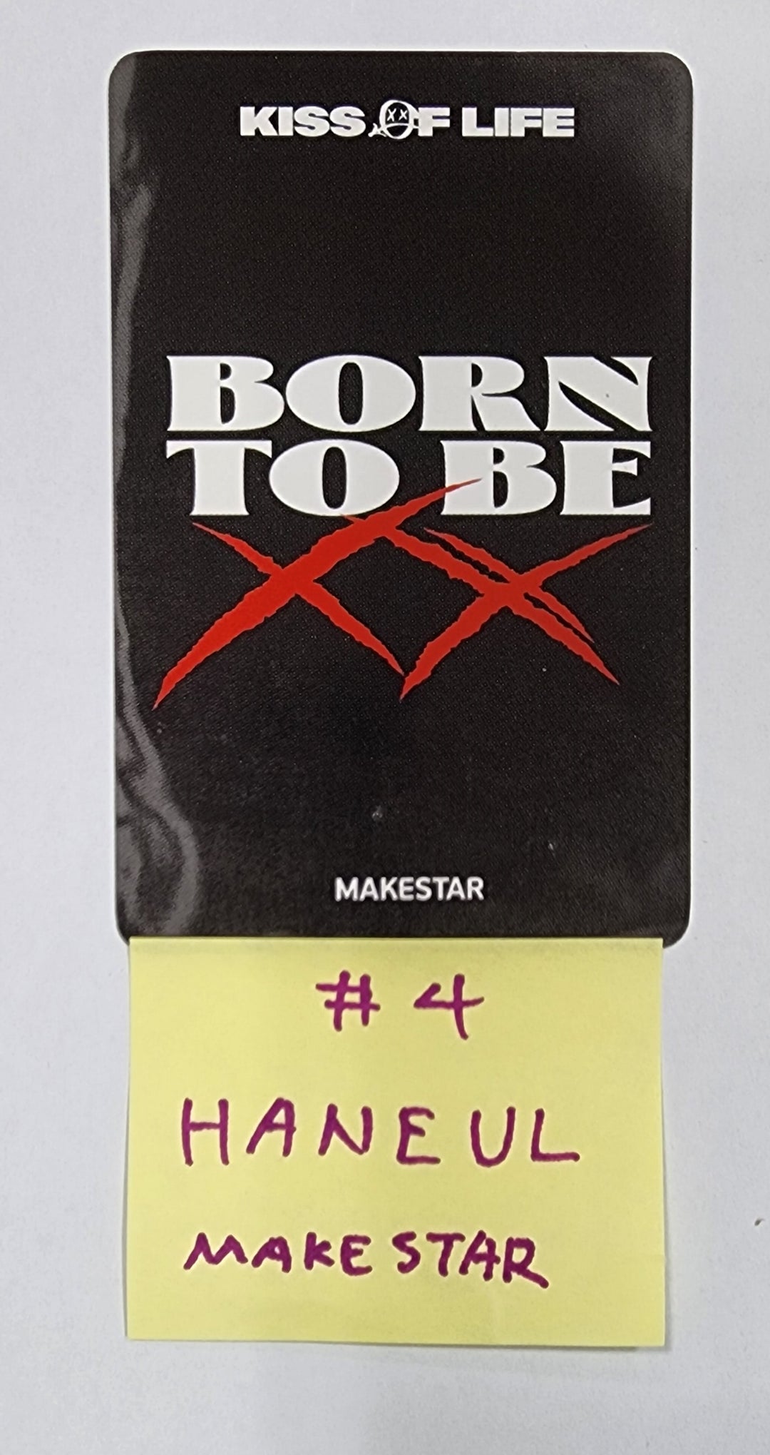 KISS OF LIFE "Born to be XX" - Hand Autographed(Signed) Hologram Photocard [23.12.11] - HALLYUSUPERSTORE