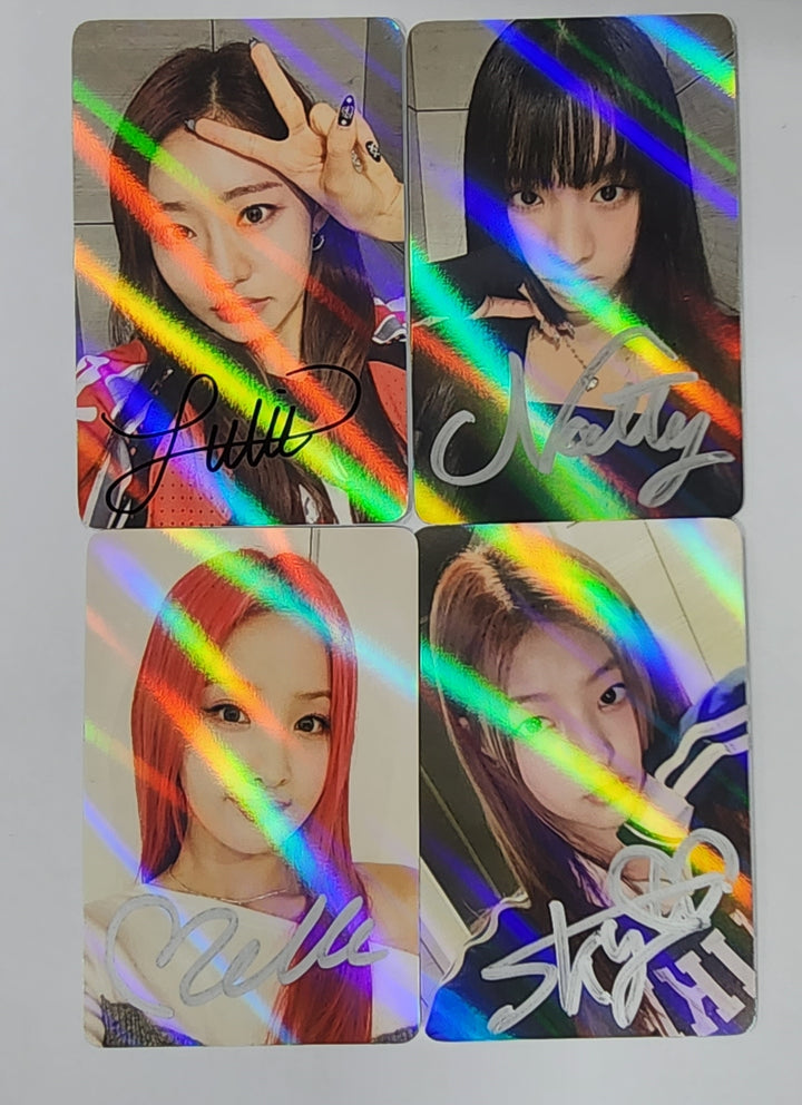 KISS OF LIFE "Born to be XX" - Hand Autographed(Signed) Hologram Photocard [23.12.11] - HALLYUSUPERSTORE