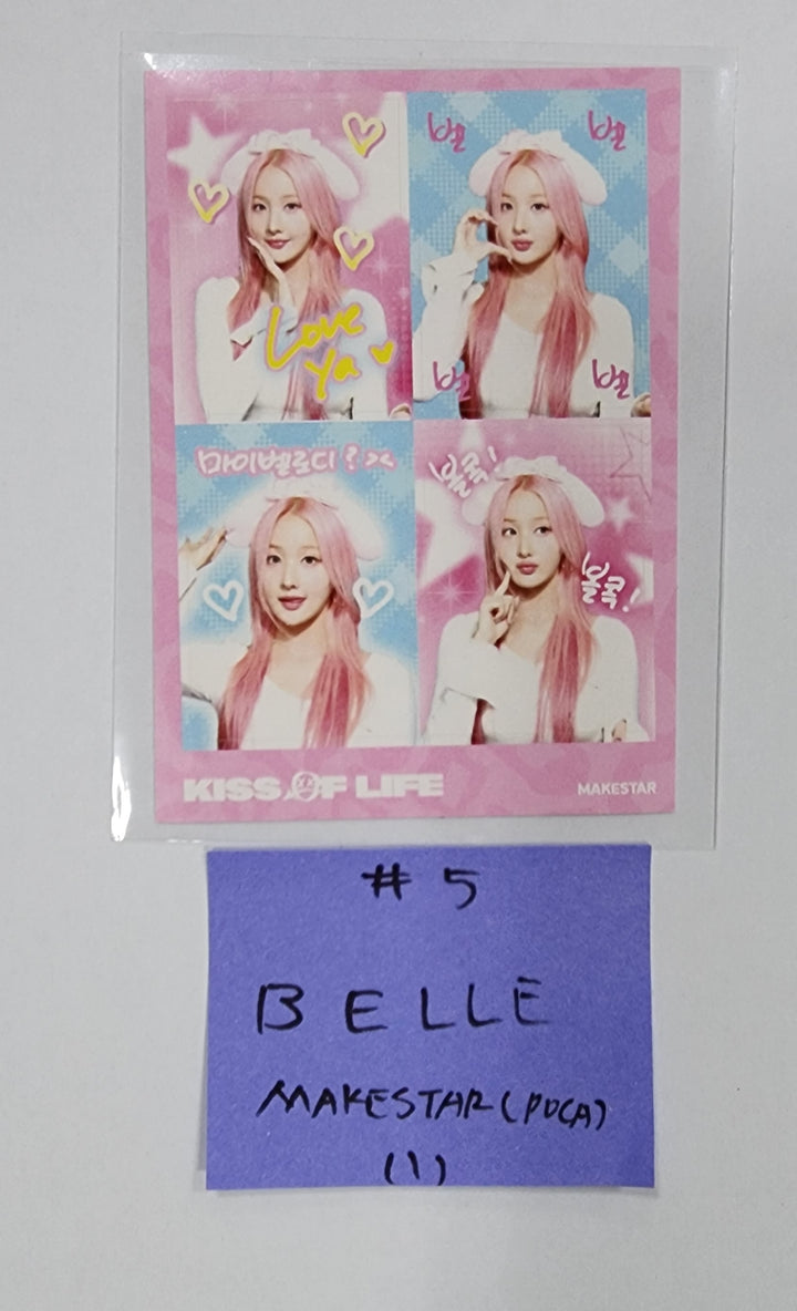KISS OF LIFE "Born to be XX" - Makestar Fansign Event Photocard, Sticker [Poca Album] [23.12.11] - HALLYUSUPERSTORE
