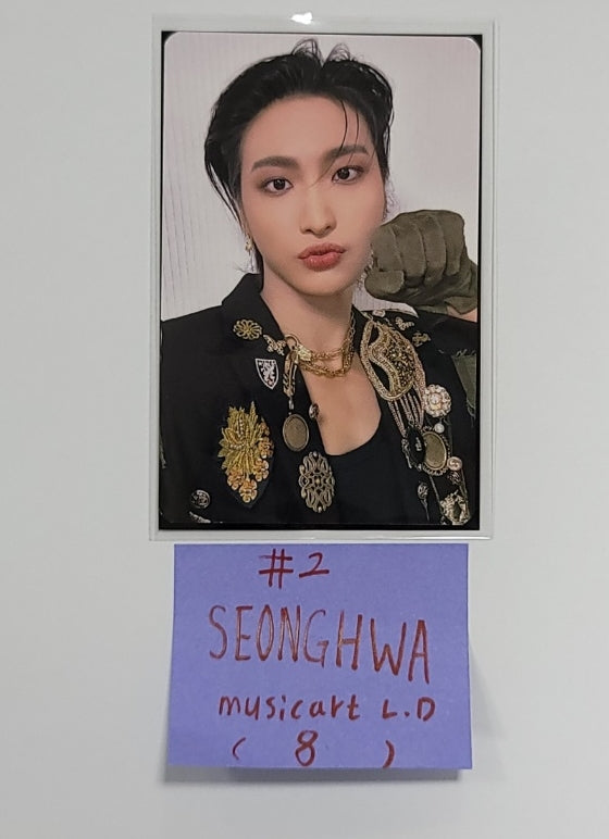 ATEEZ "THE WORLD EP.FIN : WILL" - Music Art Lucky Draw Event Photocard [Digipack Ver.] [23.12.11] - HALLYUSUPERSTORE