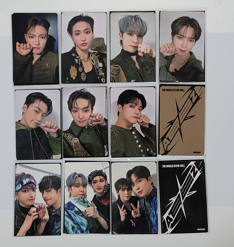 ATEEZ "THE WORLD EP.FIN : WILL" - Music Art Lucky Draw Event Photocard [Digipack Ver.] [23.12.11] - HALLYUSUPERSTORE