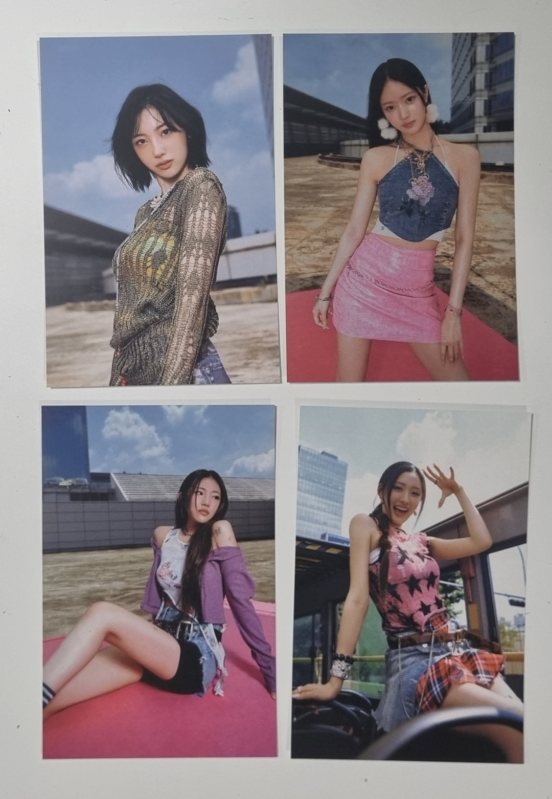 H1-KEY "Seoul Dreaming" - Hand Autographed(Signed) Postcards Set (4EA) [23.12.12] - HALLYUSUPERSTORE