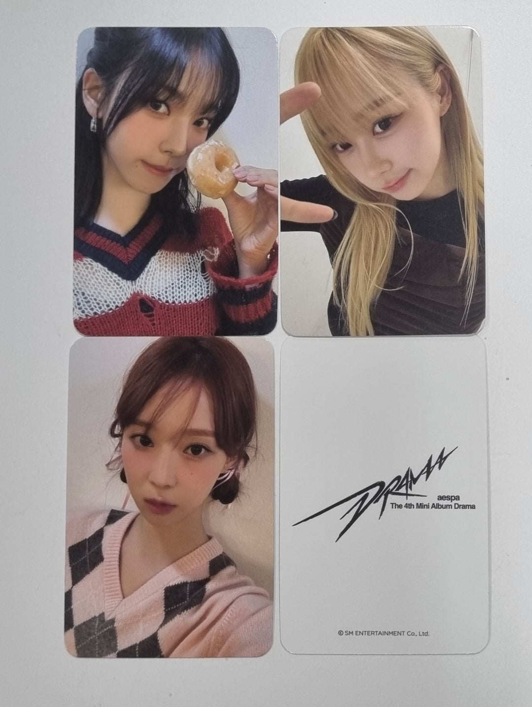 Aespa "Drama" 4th Mini - Music Korea Fansign Event Photocard [23.12.12] - HALLYUSUPERSTORE