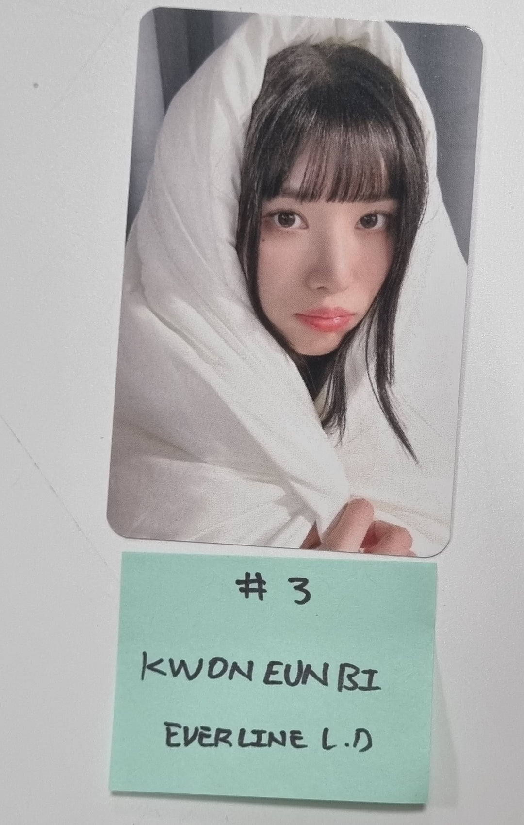 Kwon Eunbi 1st single "The Flash" - Everline Lucky Draw Event Photocard Round 2 [23.12.12] - HALLYUSUPERSTORE
