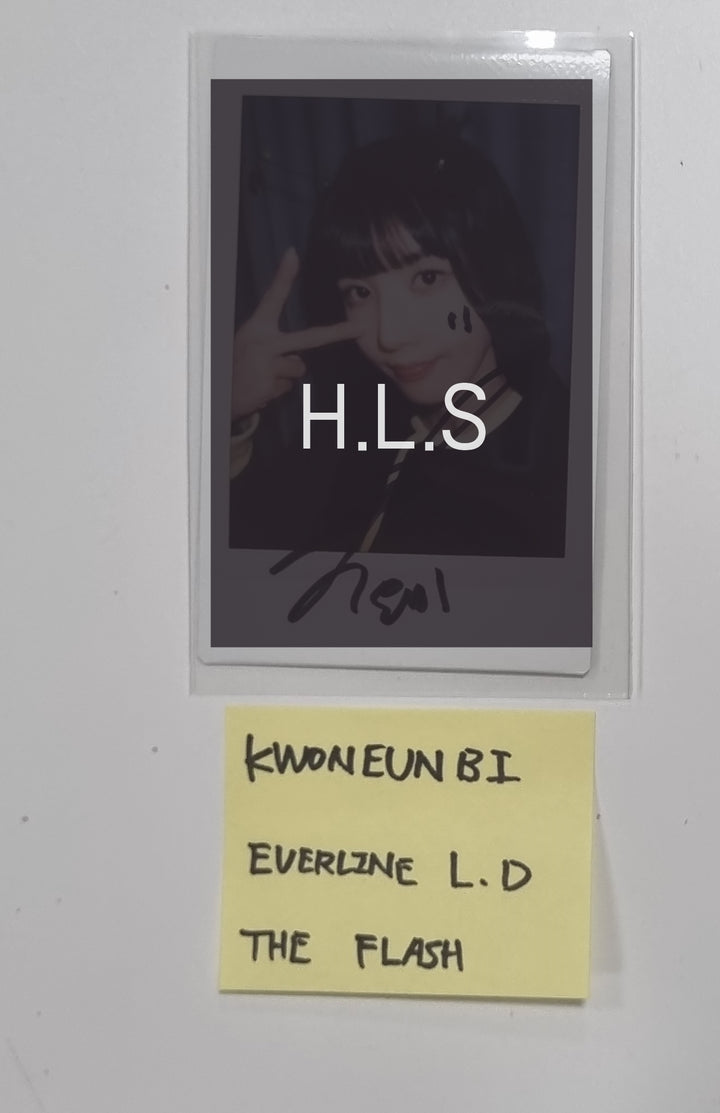Kwon Eunbi 1st single "The Flash" - Hand Autographed(Signed) Polaroid [23.12.12] - HALLYUSUPERSTORE