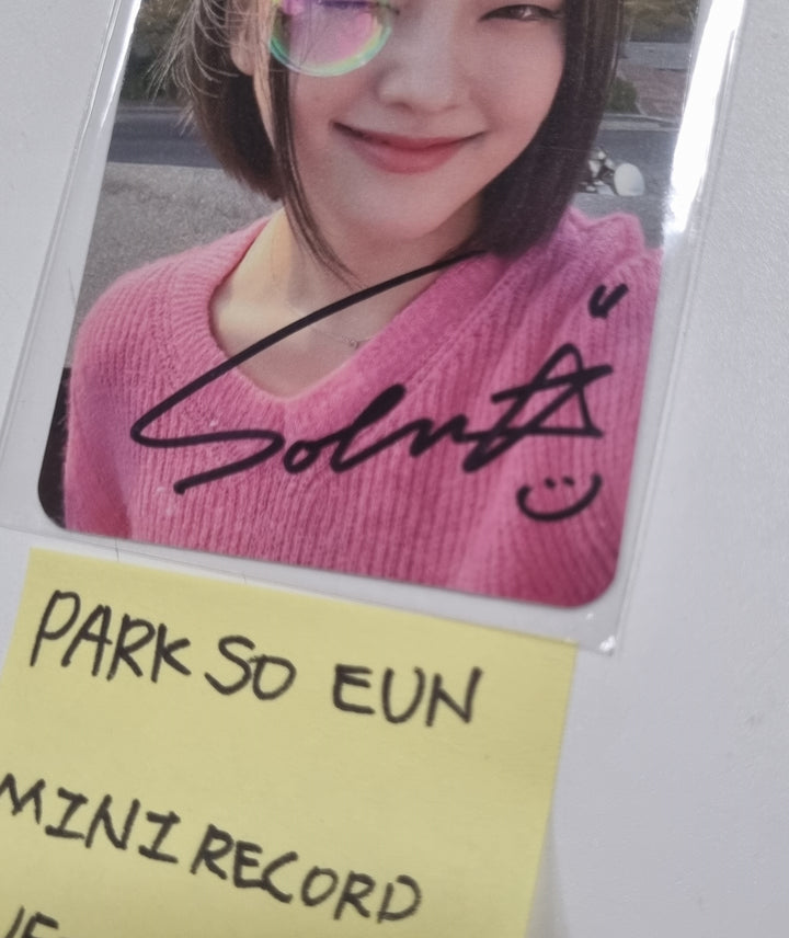 Park Soeun (Of Weeekly) "ColoRise" 5th mini - Hand Autographed(Signed) Photocard [23.12.12] - HALLYUSUPERSTORE