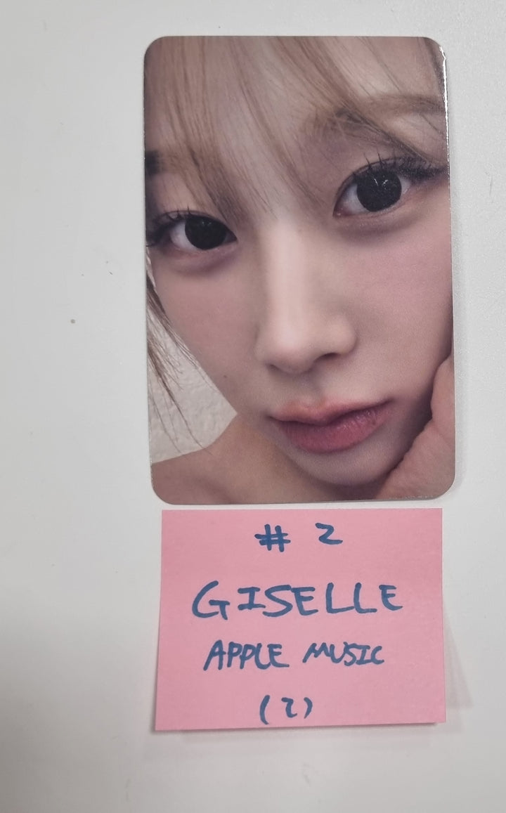 Aespa "Drama" 4th Mini - Apple Music Fansign Event Photocard [23.12.13] - HALLYUSUPERSTORE