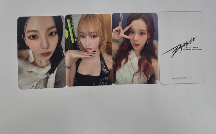 Aespa "Drama" 4th Mini - Music Korea Lucky Draw Event Photocard [23.12.13] - HALLYUSUPERSTORE