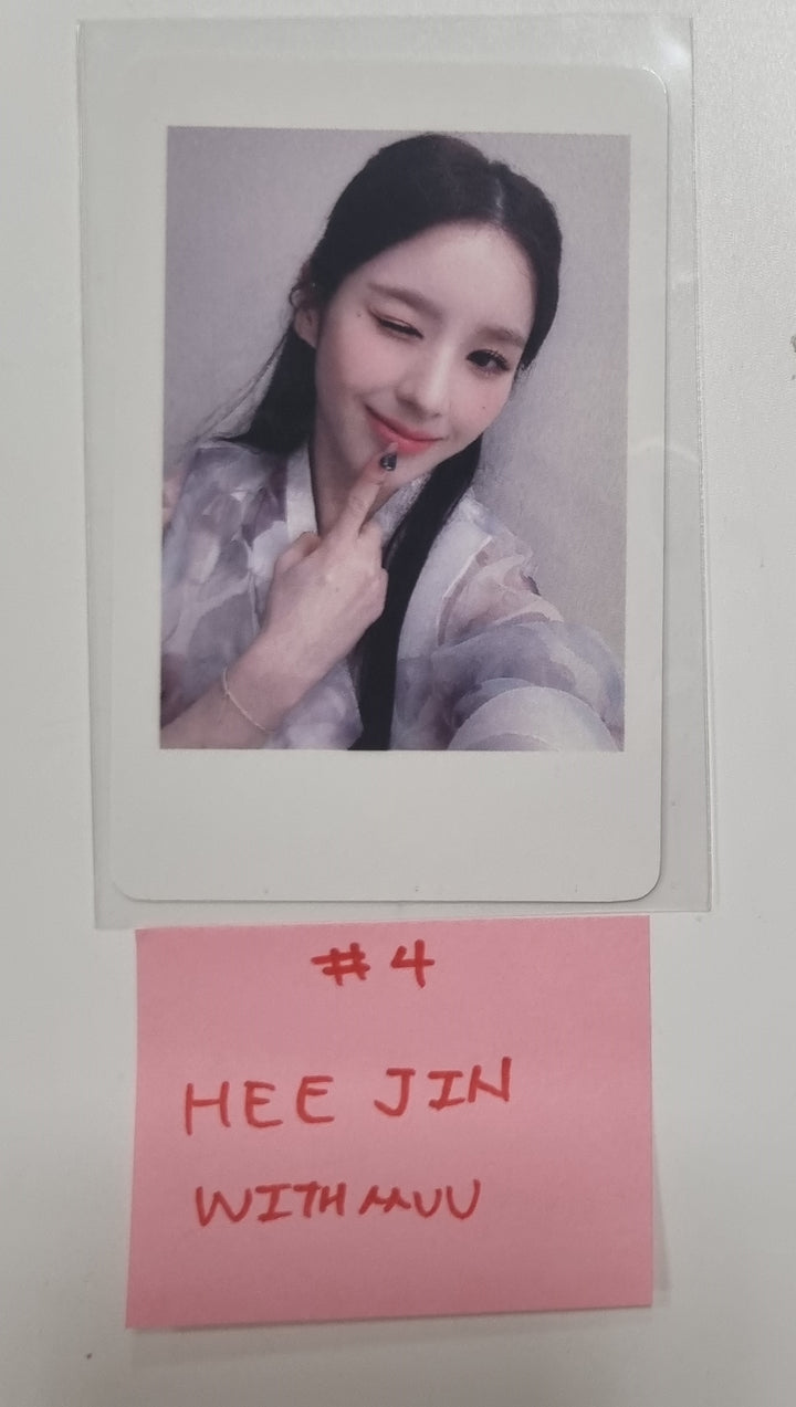 HeeJin "K" - Withmuu Fansign Event Polaroid Type Photocard [23.12.13] - HALLYUSUPERSTORE