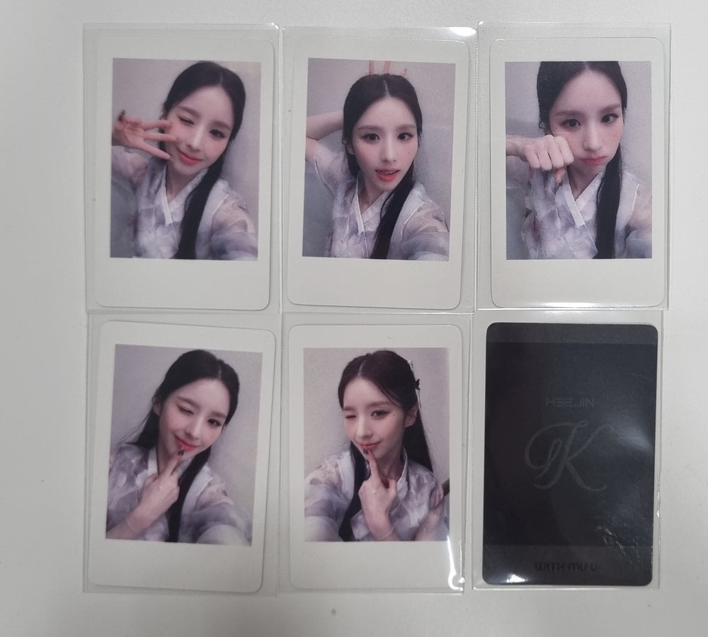 HeeJin "K" - Withmuu Fansign Event Polaroid Type Photocard [23.12.13] - HALLYUSUPERSTORE