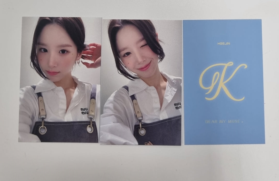 HeeJin "K" - Dear My Muse Event Photocard [23.12.13] - HALLYUSUPERSTORE