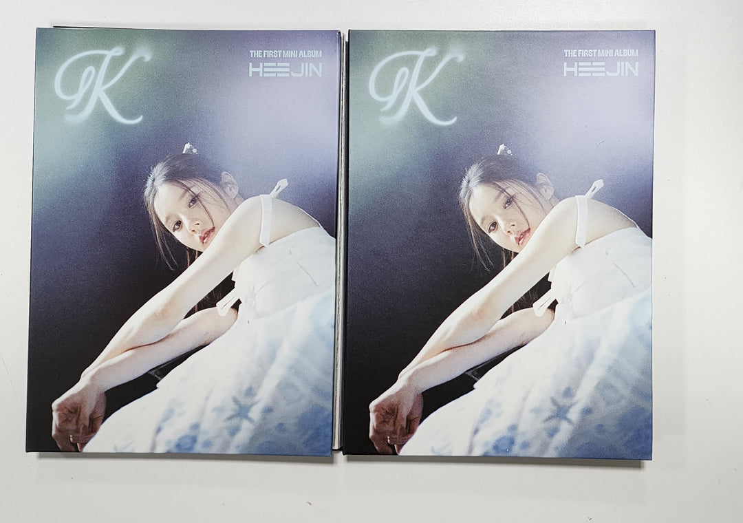 HeeJin 1st Mini "K" - Hand Autographed(Signed) Album [23.12.13] - HALLYUSUPERSTORE