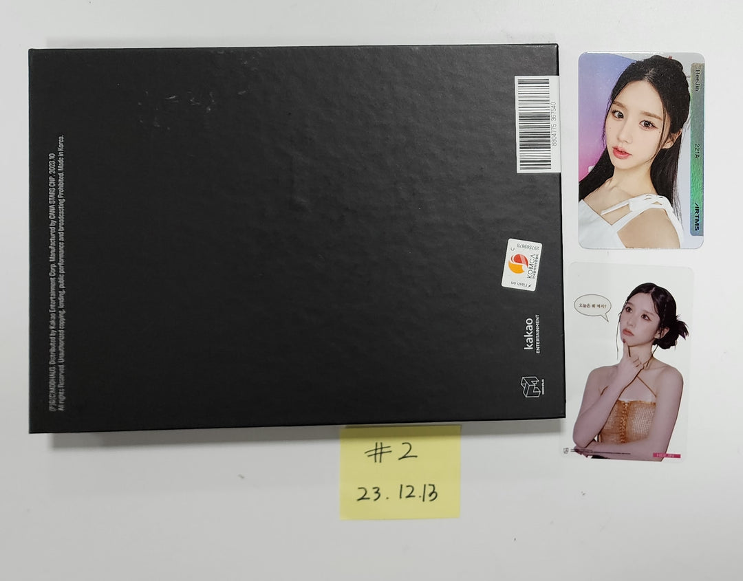 HeeJin 1st Mini "K" - Hand Autographed(Signed) Album [23.12.13] - HALLYUSUPERSTORE