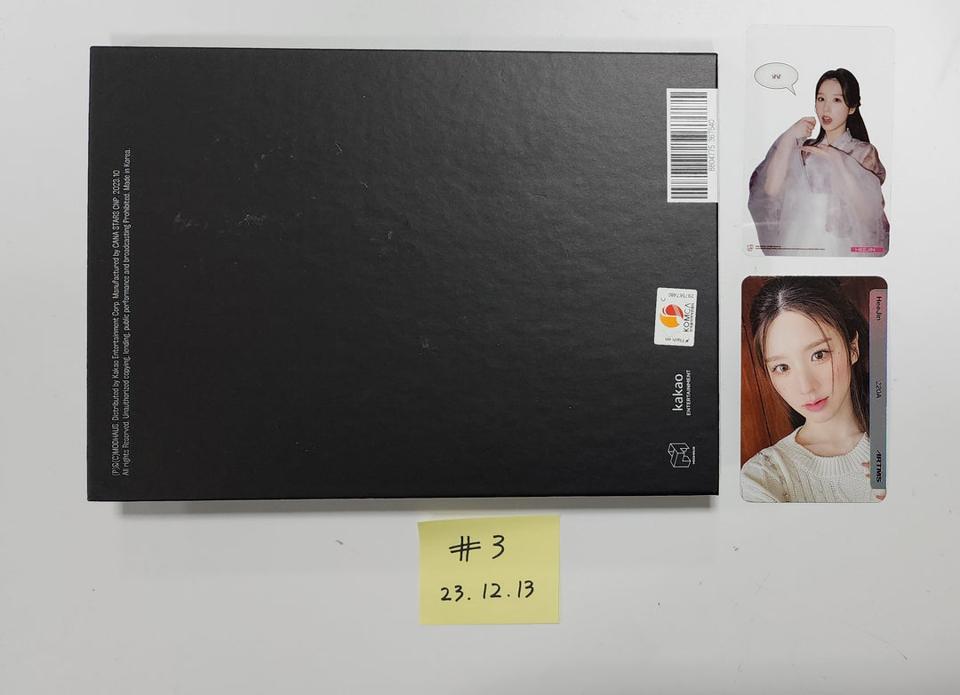 HeeJin 1st Mini "K" - Hand Autographed(Signed) Album [23.12.13] - HALLYUSUPERSTORE