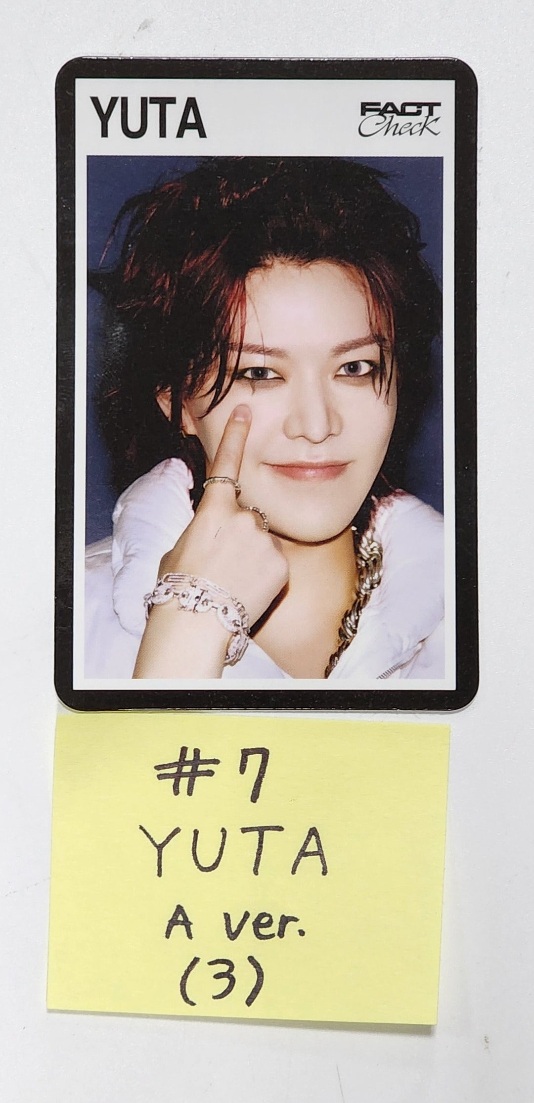 NCT 127 "Fact Check" 不可思議 展 : NCT 127 The 5th Album - SM Town Pop-Up Trading Photocard [A Ver] [23.12.13] - HALLYUSUPERSTORE