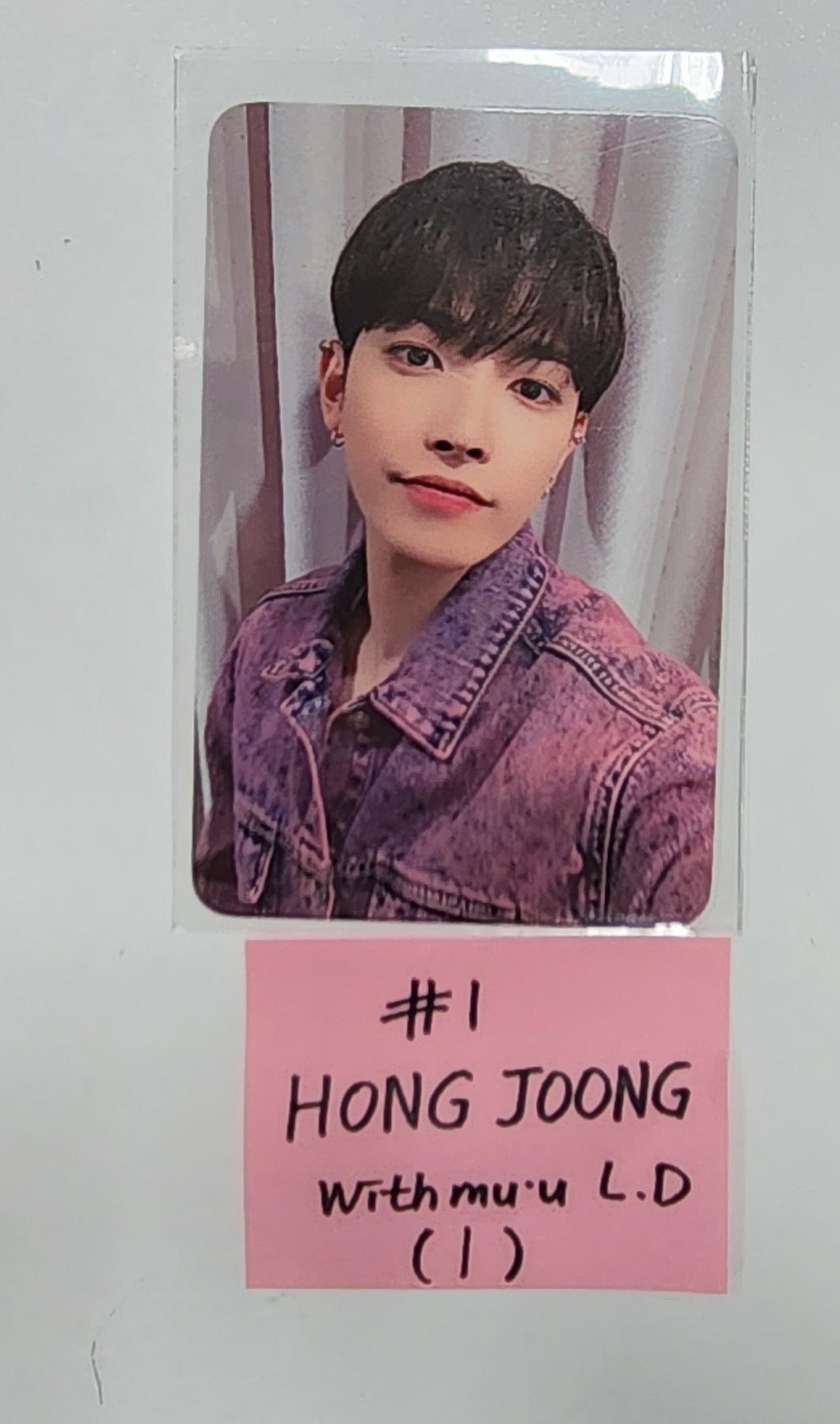 ATEEZ "THE WORLD EP.FIN : WILL" - Withmuu Lucky Draw Event Photocard [23.12.13] - HALLYUSUPERSTORE