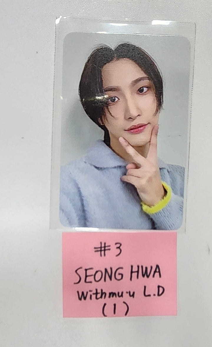 ATEEZ "THE WORLD EP.FIN : WILL" - Withmuu Lucky Draw Event Photocard [23.12.13] - HALLYUSUPERSTORE