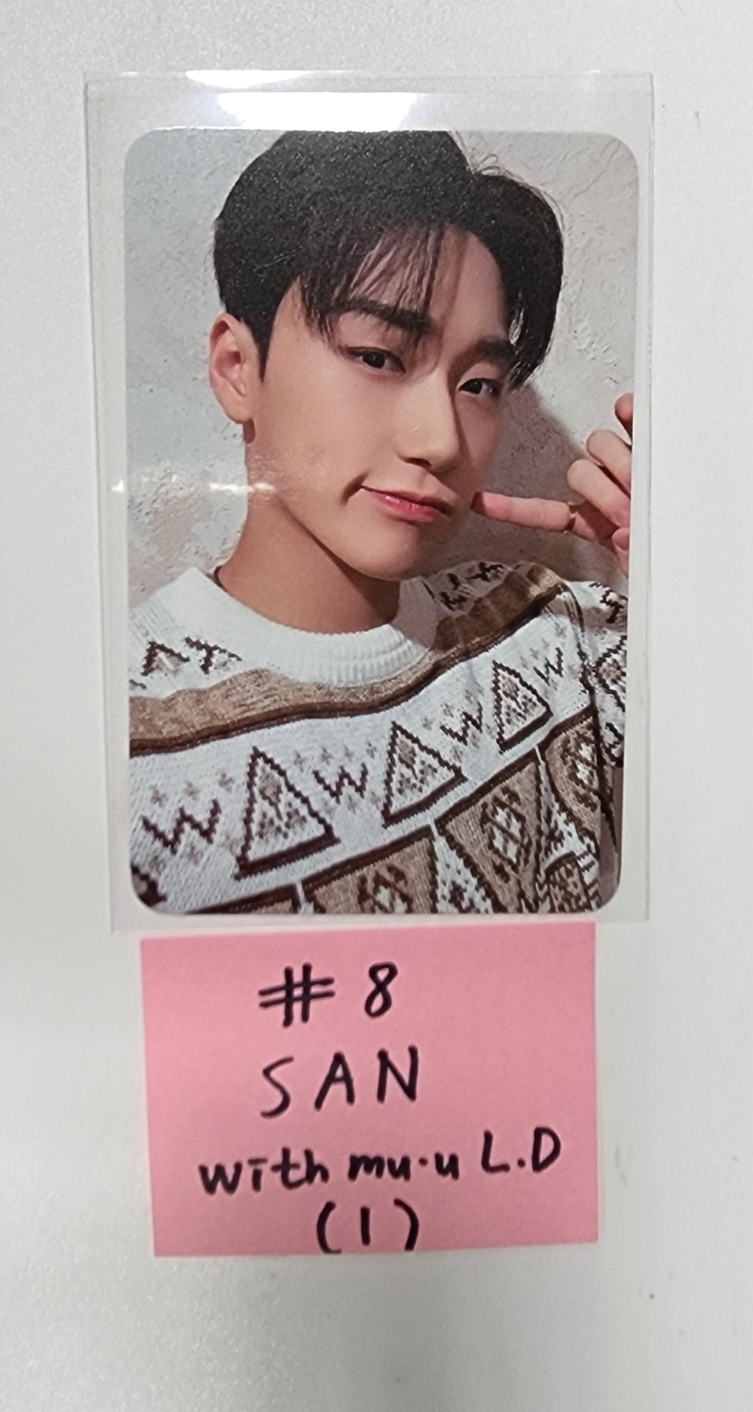ATEEZ "THE WORLD EP.FIN : WILL" - Withmuu Lucky Draw Event Photocard [23.12.13] - HALLYUSUPERSTORE
